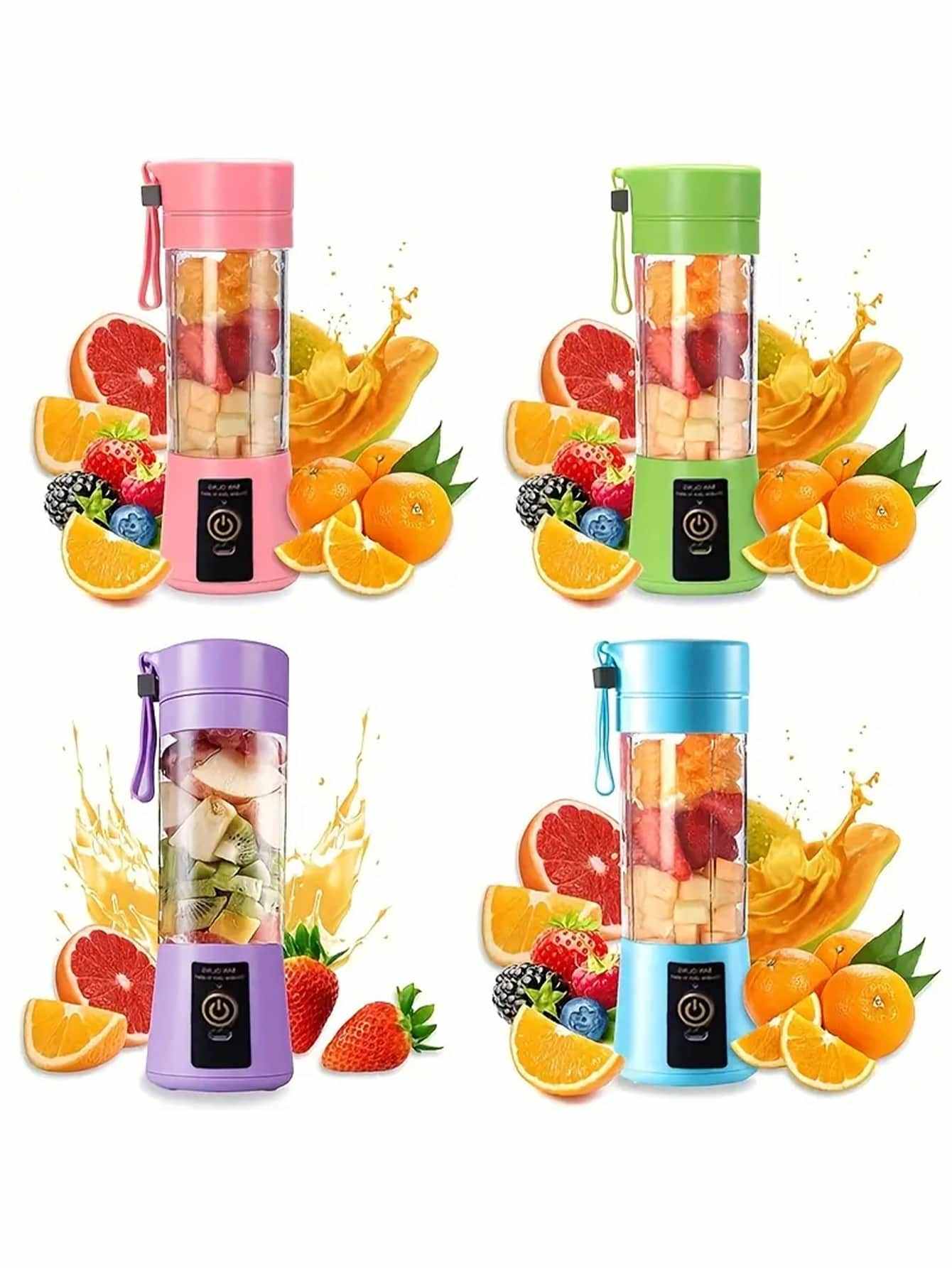 Portable Electric Juicer - 1pc ABS Juice Blender | Buy Online