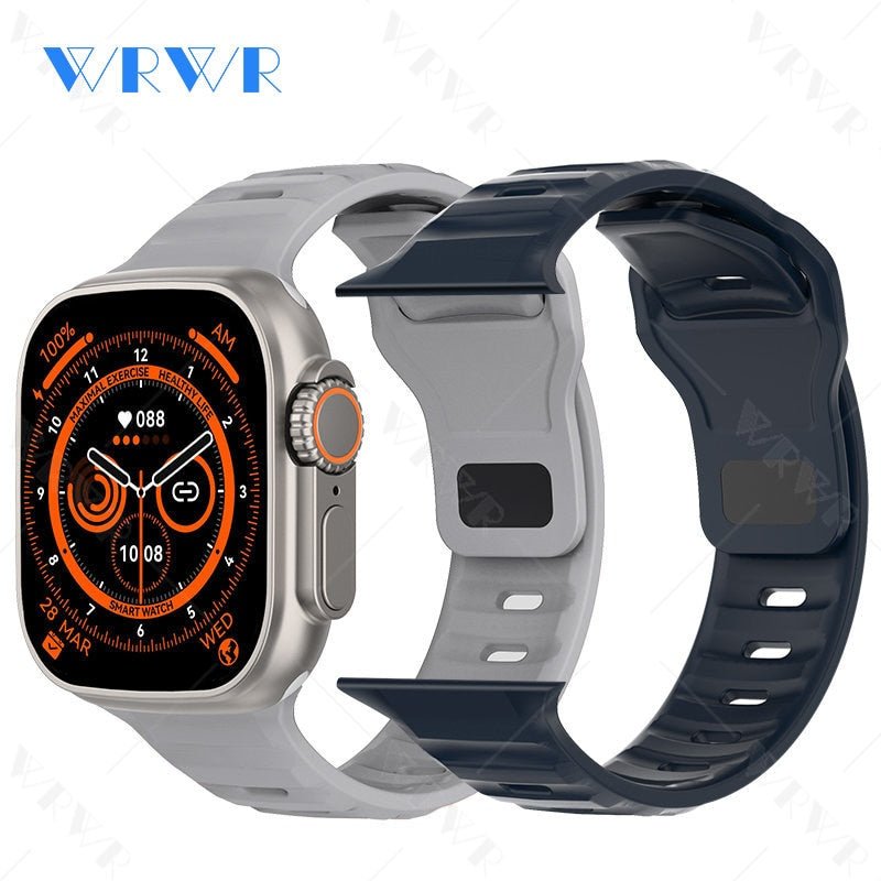2023 Smart Watch Ultra Series 8 NFC Smartwatch Men Women Bluetooth Calls Wireless Charging Fitness Bracelet 2 Inch HD Screen - A Horizon Dawn