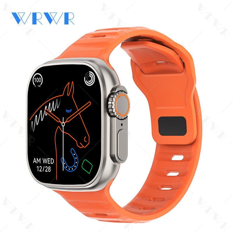 2023 Smart Watch Ultra Series 8 NFC Smartwatch Men Women Bluetooth Calls Wireless Charging Fitness Bracelet 2 Inch HD Screen - A Horizon Dawn