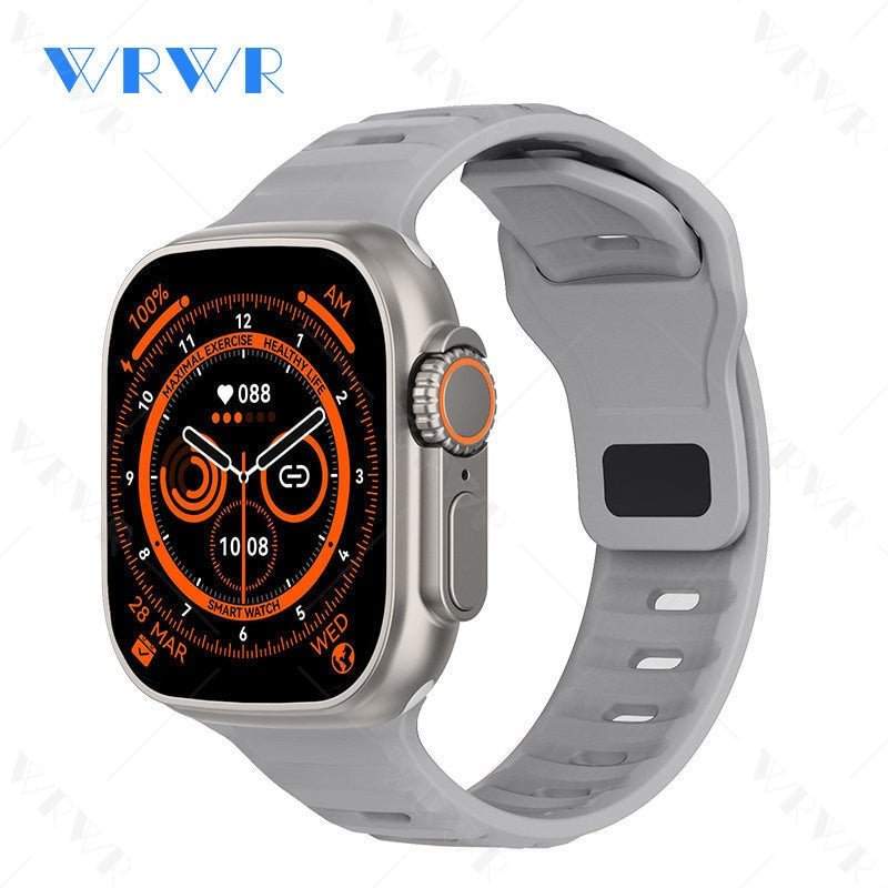 2023 Smart Watch Ultra Series 8 NFC Smartwatch Men Women Bluetooth Calls Wireless Charging Fitness Bracelet 2 Inch HD Screen - A Horizon Dawn