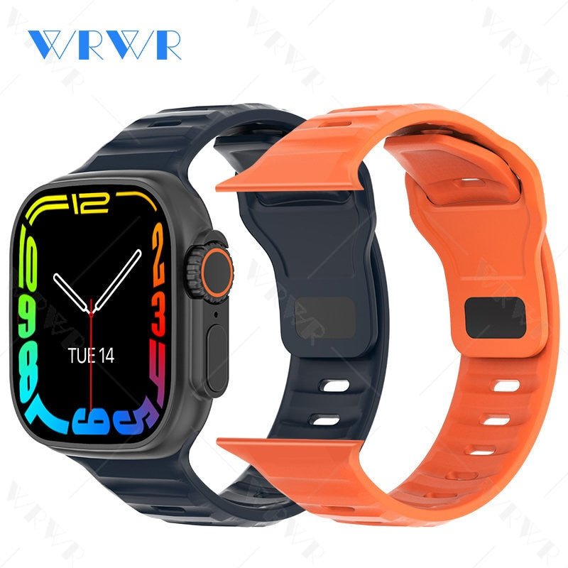2023 Smart Watch Ultra Series 8 NFC Smartwatch Men Women Bluetooth Calls Wireless Charging Fitness Bracelet 2 Inch HD Screen - A Horizon Dawn