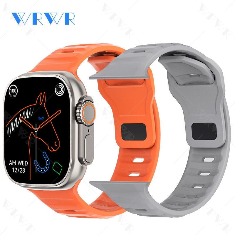 2023 Smart Watch Ultra Series 8 NFC Smartwatch Men Women Bluetooth Calls Wireless Charging Fitness Bracelet 2 Inch HD Screen - A Horizon Dawn