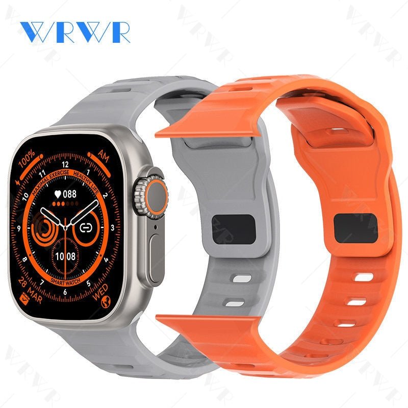 2023 Smart Watch Ultra Series 8 NFC Smartwatch Men Women Bluetooth Calls Wireless Charging Fitness Bracelet 2 Inch HD Screen - A Horizon Dawn