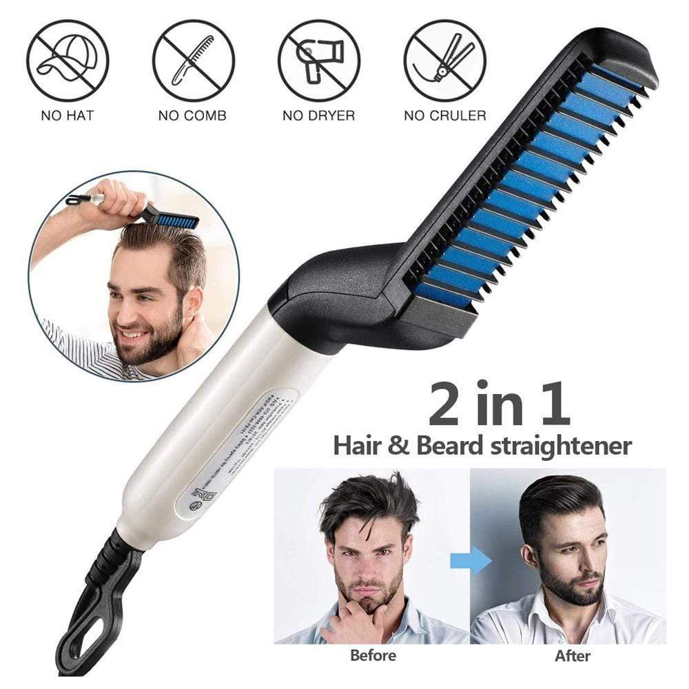 Beard Hair Straightener and Comb-Men - A Horizon Dawn