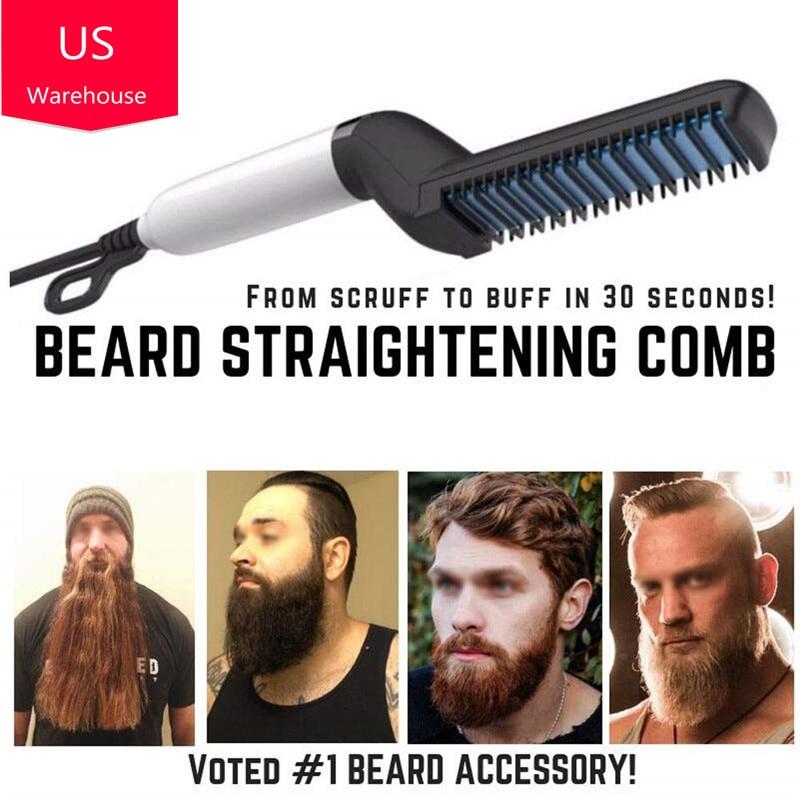 Beard Hair Straightener and Comb-Men - A Horizon Dawn