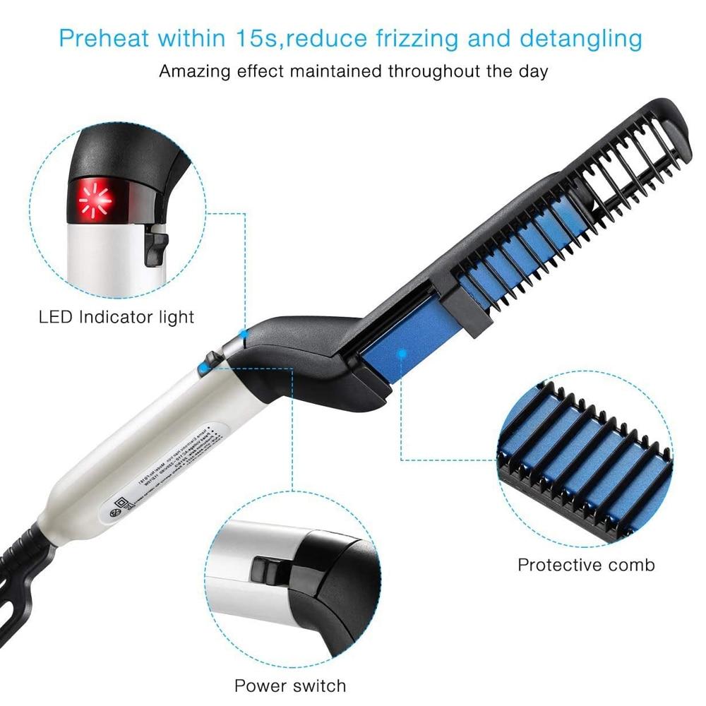 Beard Hair Straightener and Comb-Men - A Horizon Dawn