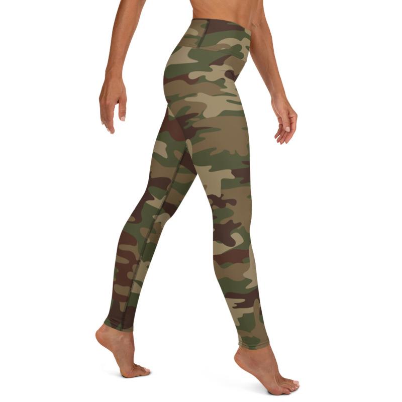 High Waist Army Leggings Women - A Horizon Dawn