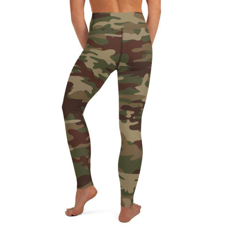 High Waist Army Leggings Women - A Horizon Dawn