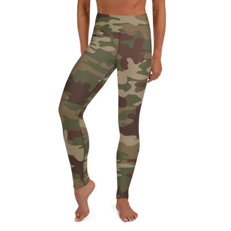 High Waist Army Leggings Women - A Horizon Dawn
