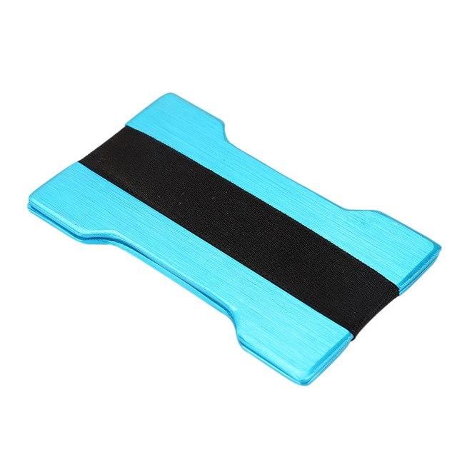 Men Metal Wallet Credit Card Holder - A Horizon Dawn