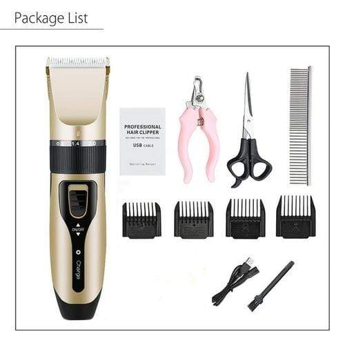 Pet Hair Trimmer Rechargeable Pet Dog Cat Low Noise - A Horizon Dawn