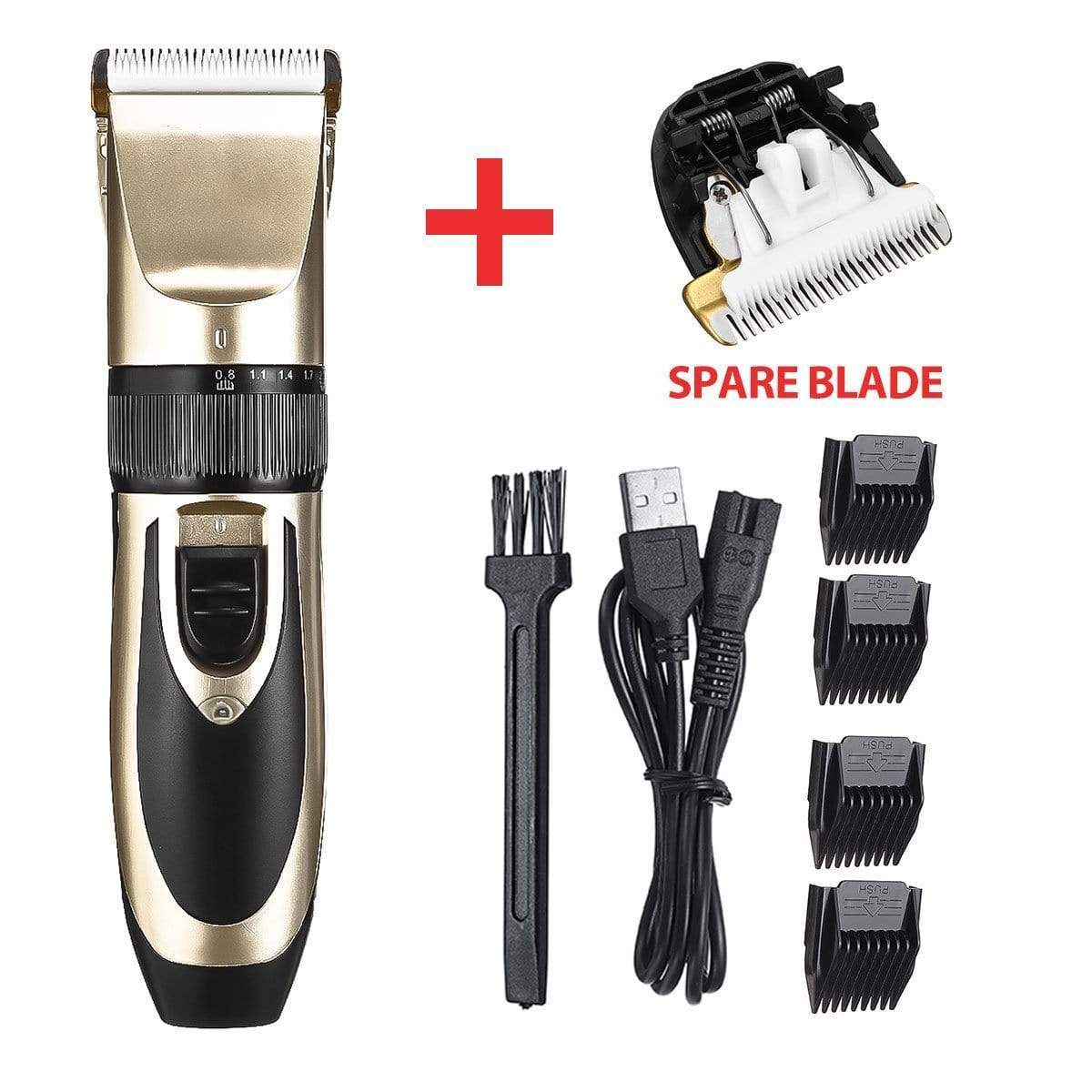 Pet Hair Trimmer Rechargeable Pet Dog Cat Low Noise - A Horizon Dawn