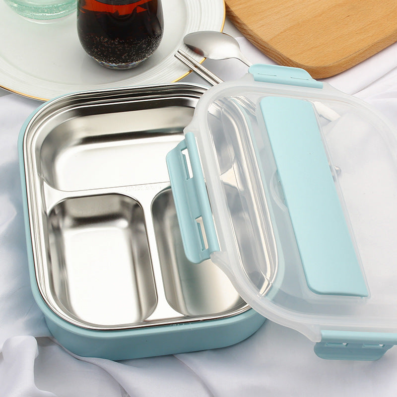 Stainless steel student lunch box-1
