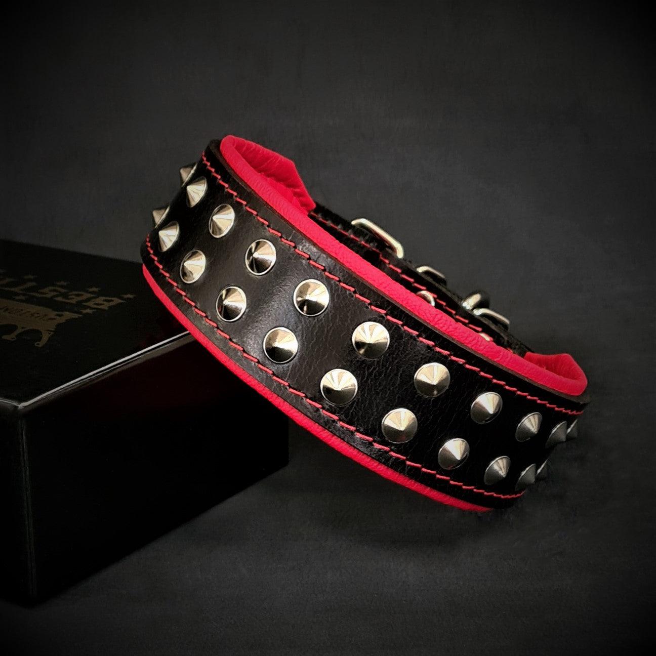 Bestia "Boston" Dog Collar | Handcrafted European Leather - A Horizon Dawn