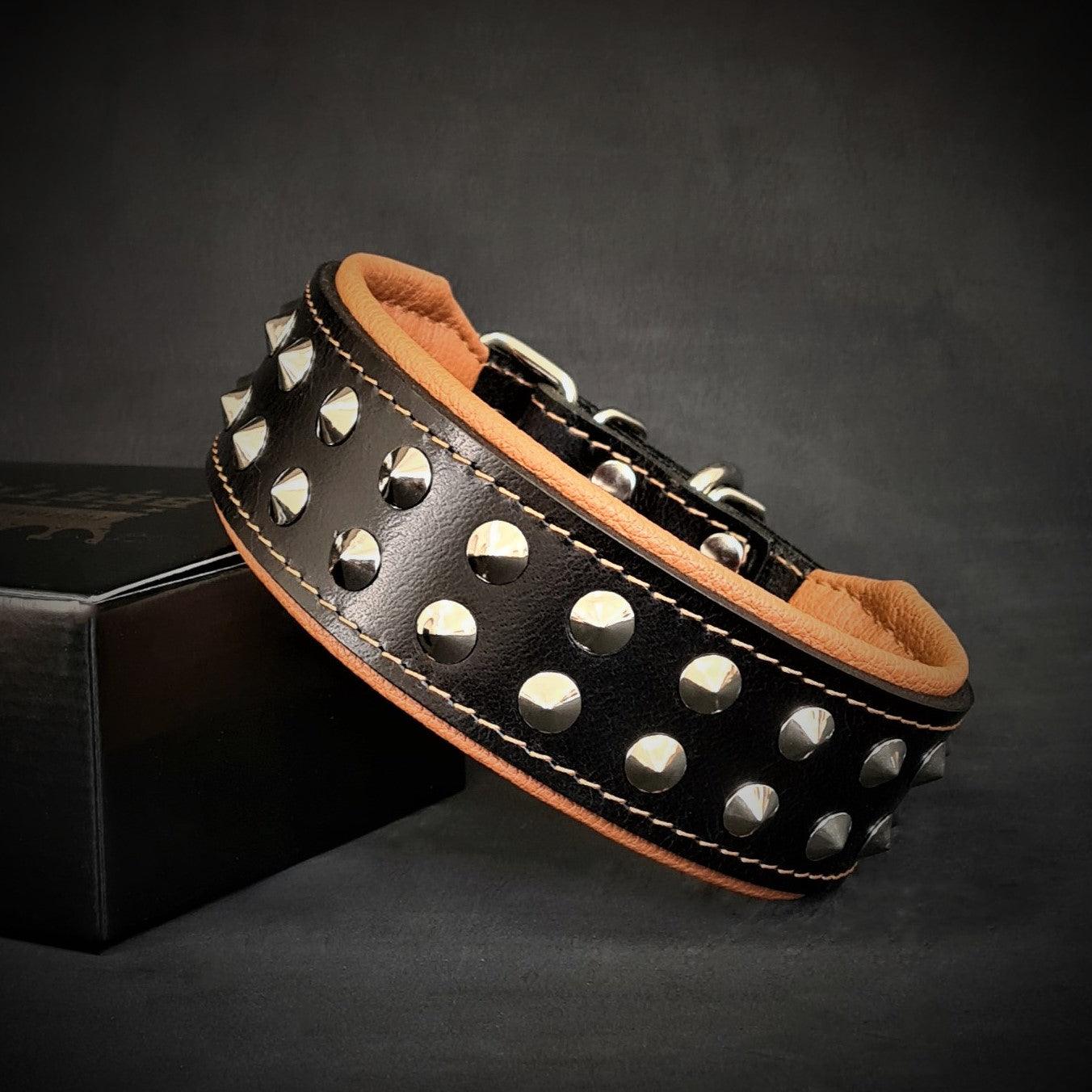 Bestia "Boston" Dog Collar | Handcrafted European Leather - A Horizon Dawn