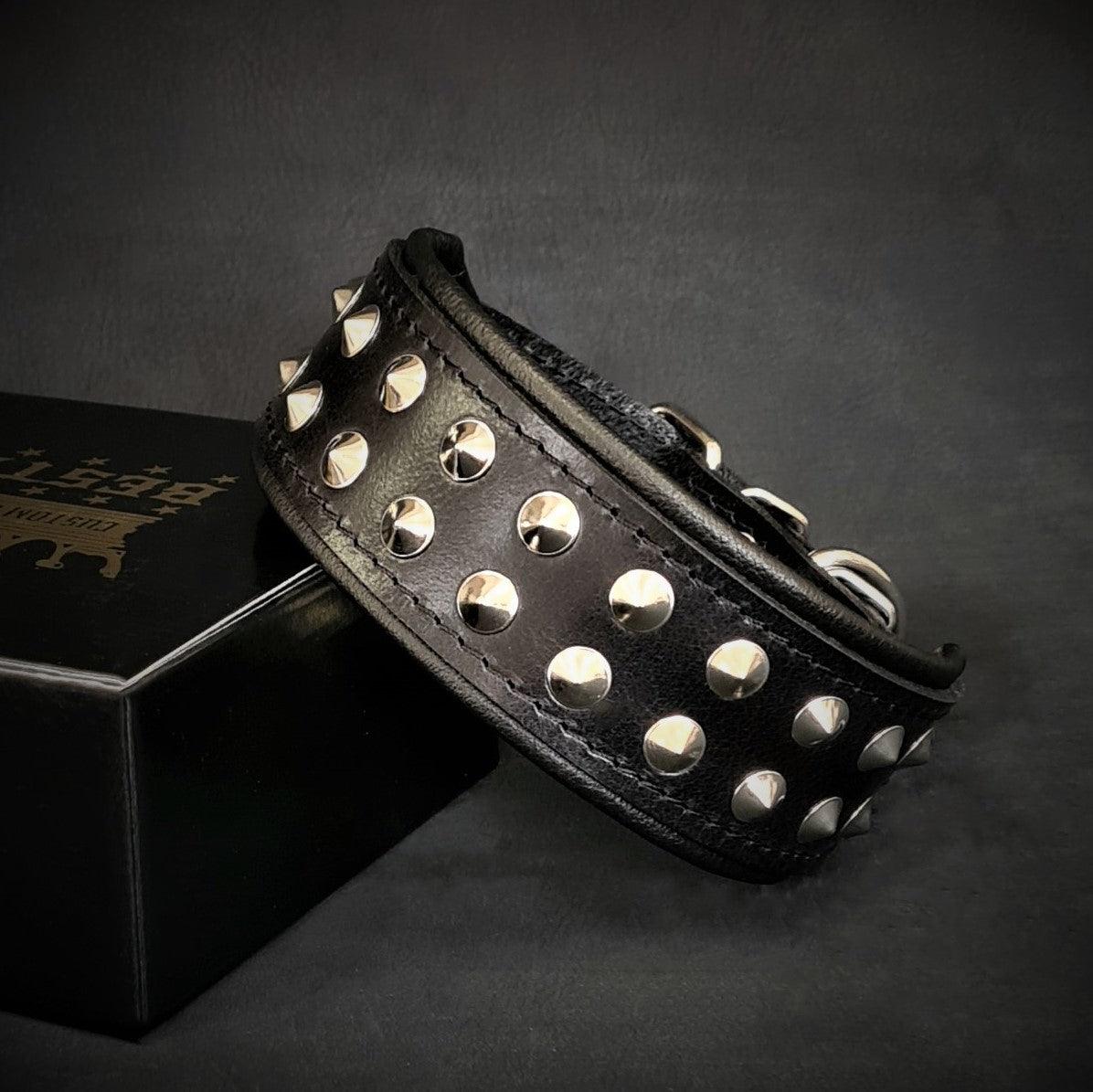 Bestia "Boston" Dog Collar | Handcrafted European Leather - A Horizon Dawn