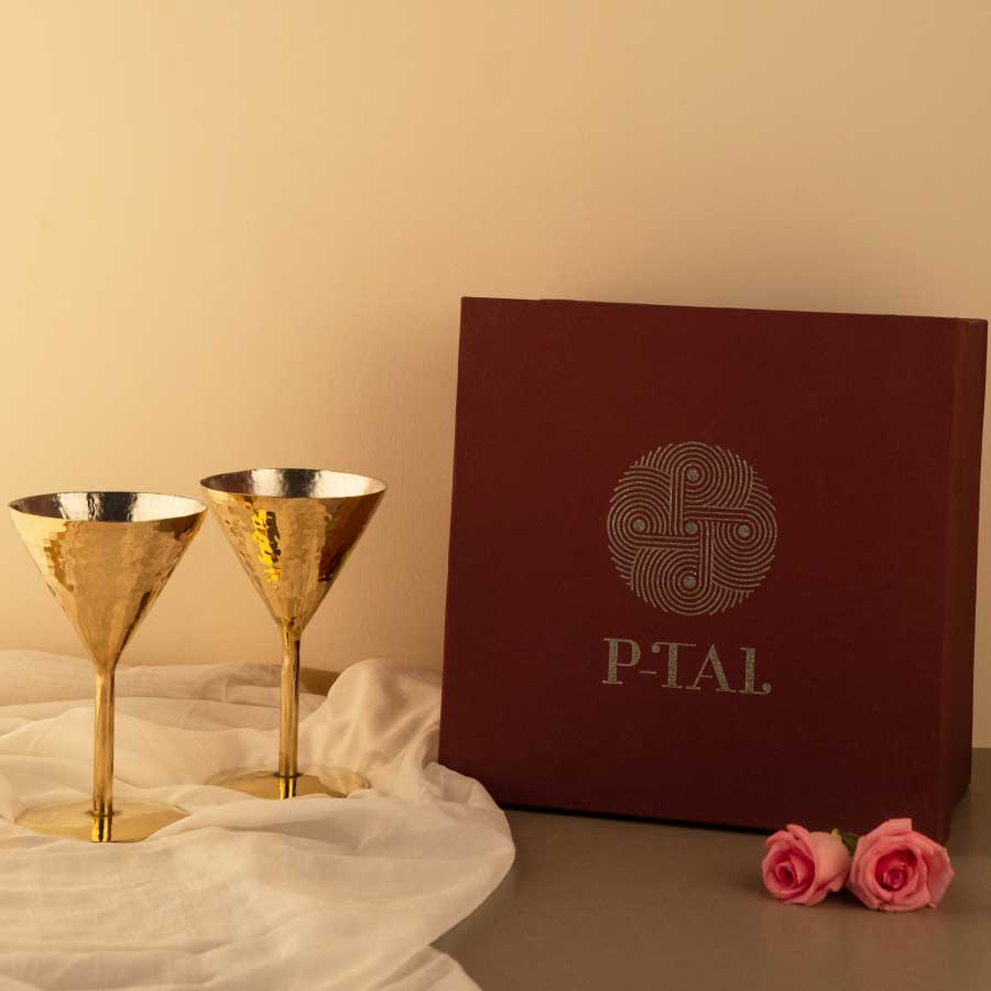 Cocktail Glasses In Gift Box (Set of 2)-1