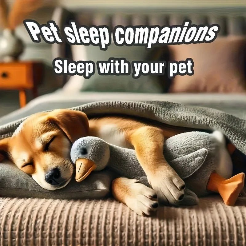 Duck Plush Toy for Dogs - Anxiety Relief & Interactive Companion - A Horizon Dawn