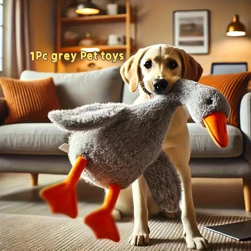 Duck Plush Toy for Dogs - Anxiety Relief & Interactive Companion - A Horizon Dawn