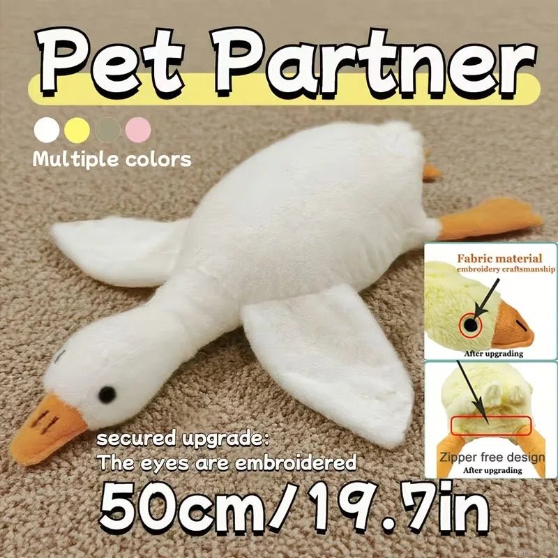 Duck Plush Toy for Dogs - Anxiety Relief & Interactive Companion - A Horizon Dawn