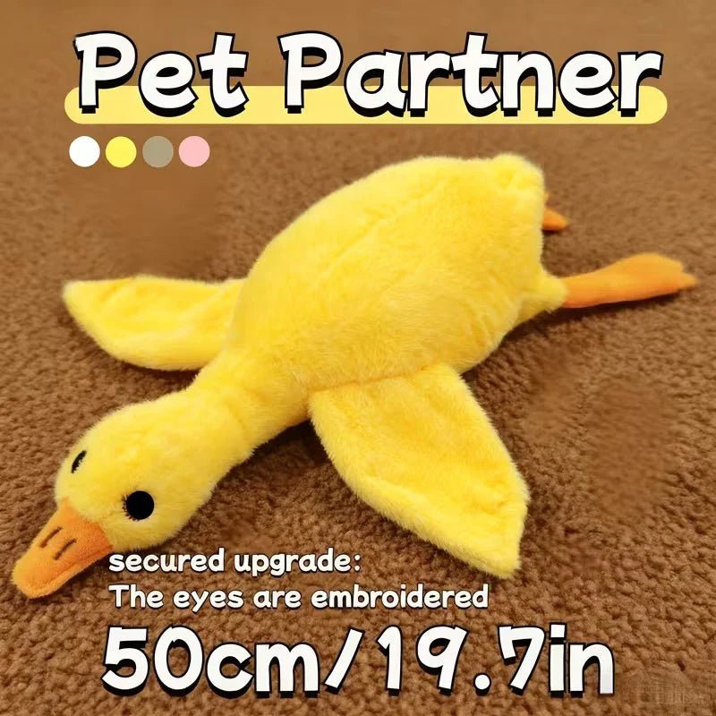 Duck Plush Toy for Dogs - Anxiety Relief & Interactive Companion - A Horizon Dawn