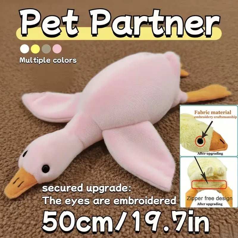 Duck Plush Toy for Dogs - Anxiety Relief & Interactive Companion - A Horizon Dawn
