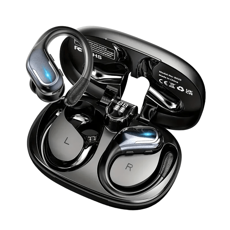 Earbuds 90 Hours Wireless Bluetooth 5.3 ENC Noise Cancelling Color Black - A Horizon Dawn