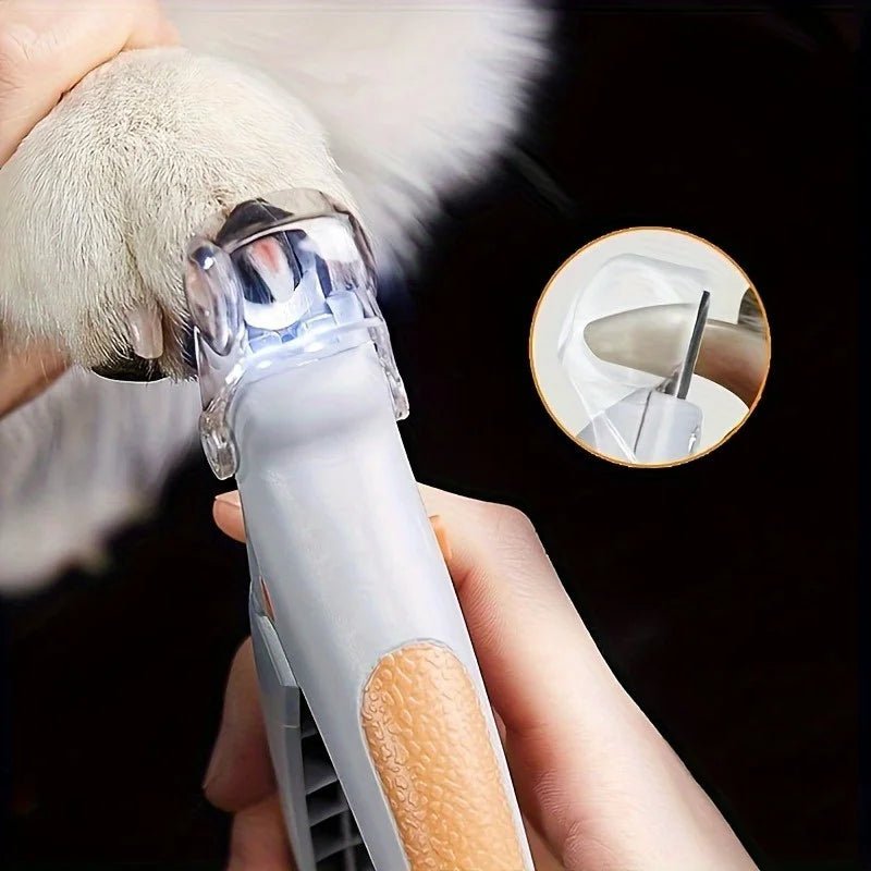 Pet Nail Clipper with LED Light - Professional Trimmer for Dogs & Cats - A Horizon Dawn