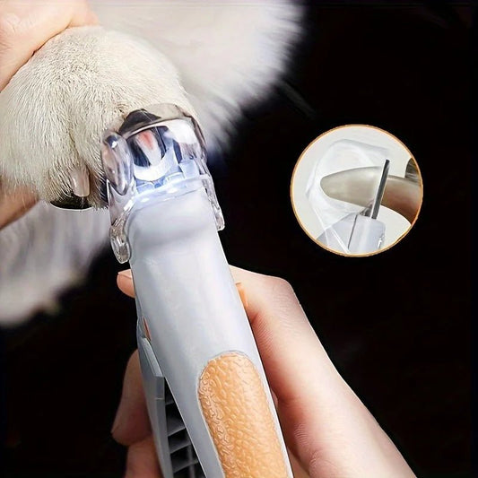 Pet Nail Clipper with LED Light - Professional Trimmer for Dogs & Cats - A Horizon Dawn