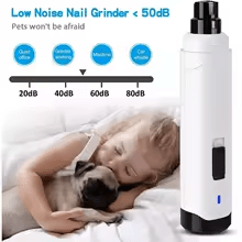 Rechargeable Professional Dog Nail Grinder | Quiet & Stress - Free Grooming - A Horizon Dawn