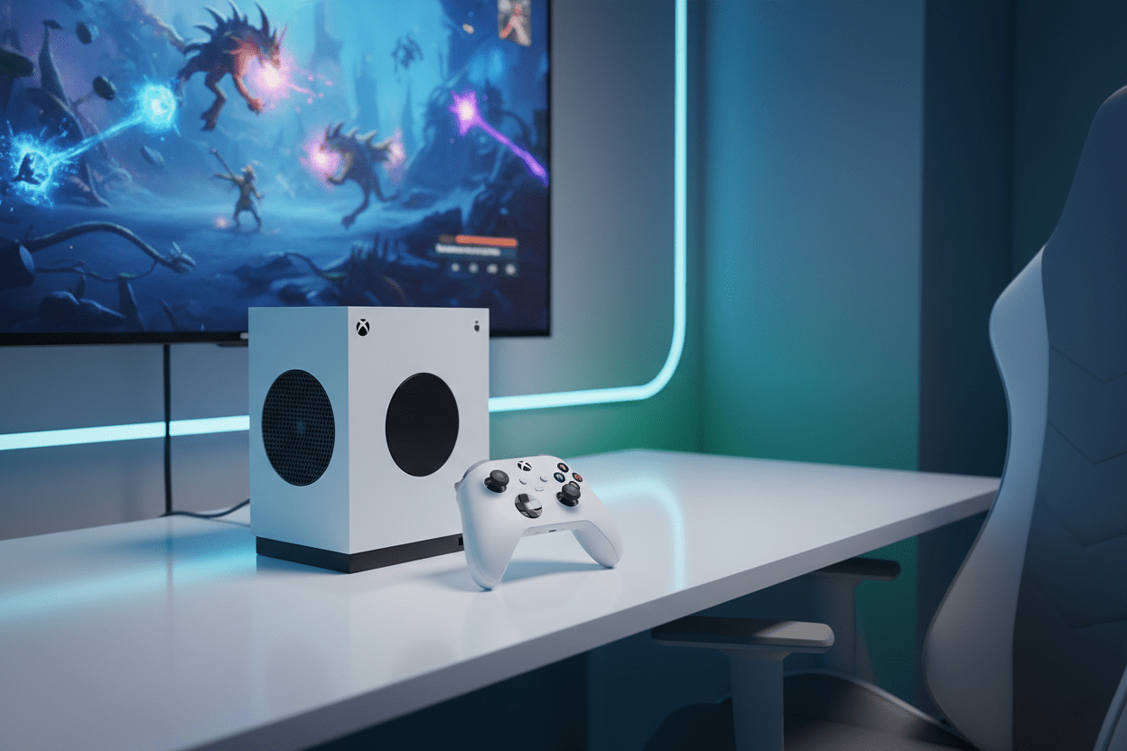 Xbox Series S 512GB – Next - Gen Digital Gaming Console | White - A Horizon Dawn