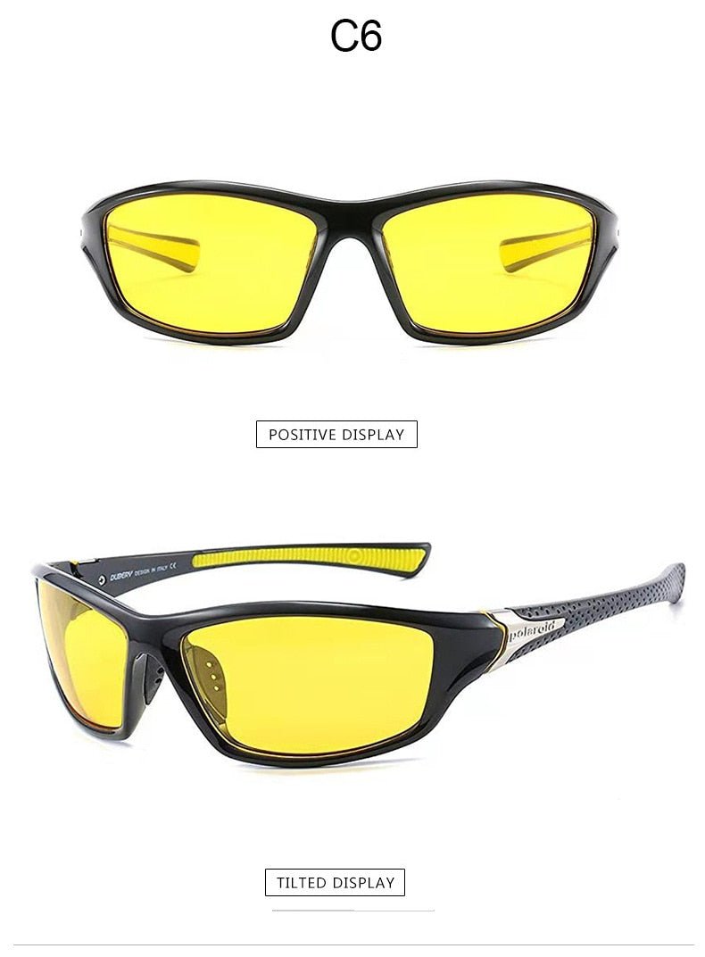 2023 New Luxury Polarized Sunglasses Men's Driving Shades Male Sun Glasses Vintage Travel Fishing Classic Sun Glasses - A Horizon Dawn