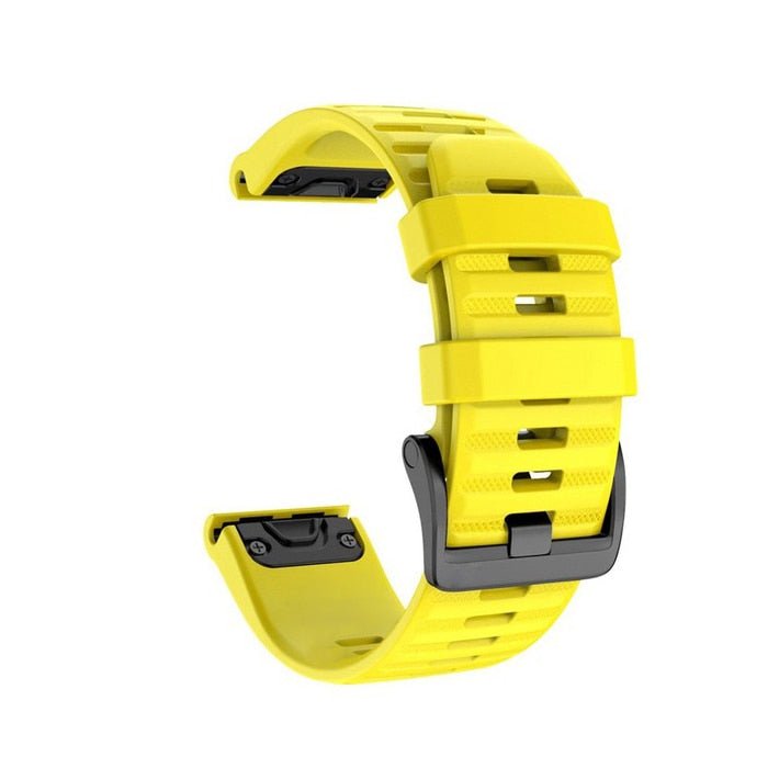 26 20 22 MM Watchband For Garmin Fenix 6 6X Pro 5 5S 5X Plus 3HR Fenix7 7X Silicone Quick Release Watch Easyfit Wrist Band Strap - A Horizon Dawn