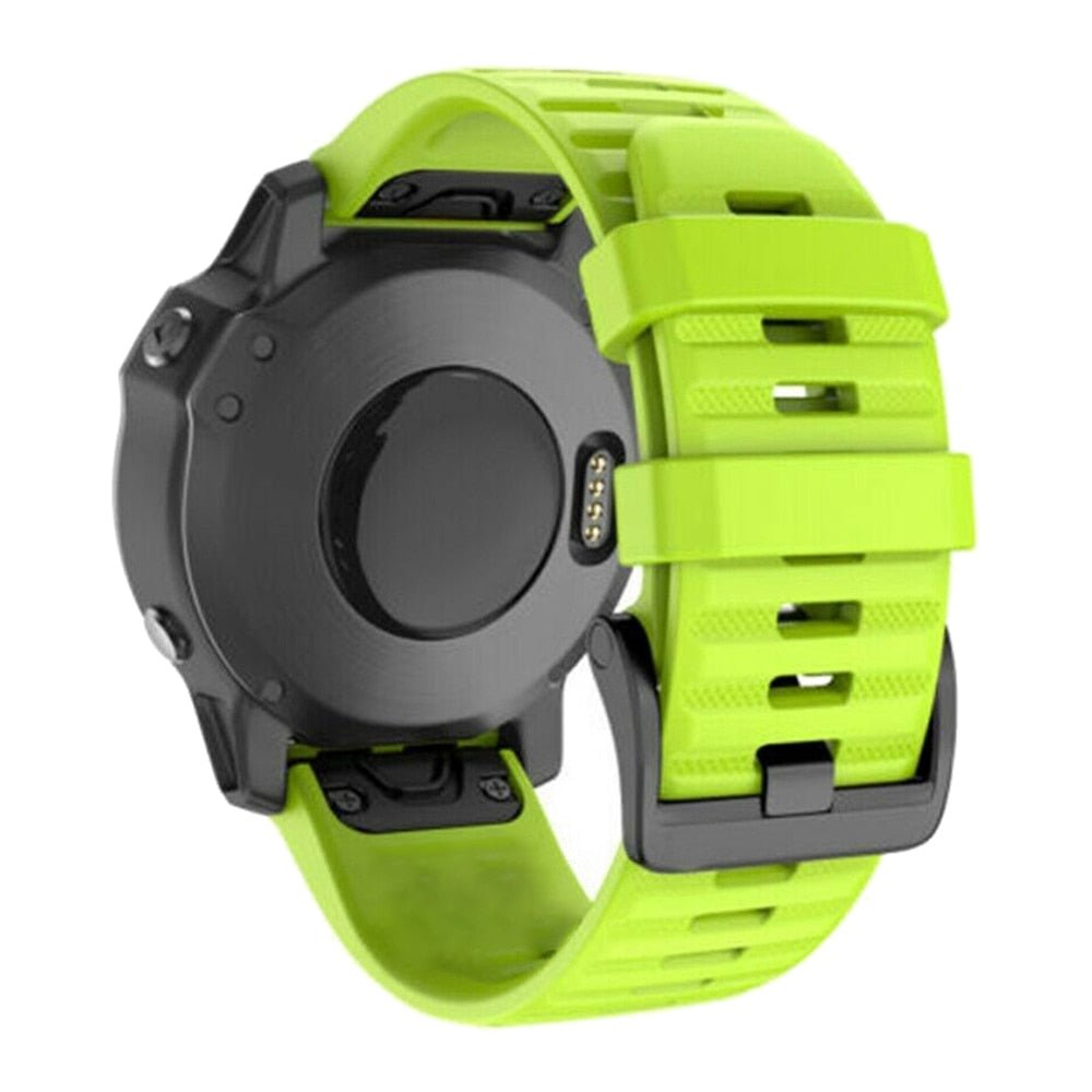 26 20 22 MM Watchband For Garmin Fenix 6 6X Pro 5 5S 5X Plus 3HR Fenix7 7X Silicone Quick Release Watch Easyfit Wrist Band Strap - A Horizon Dawn
