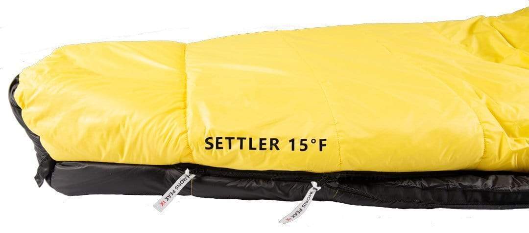 A Settler 15 F Sleeping Bag - A Horizon Dawn