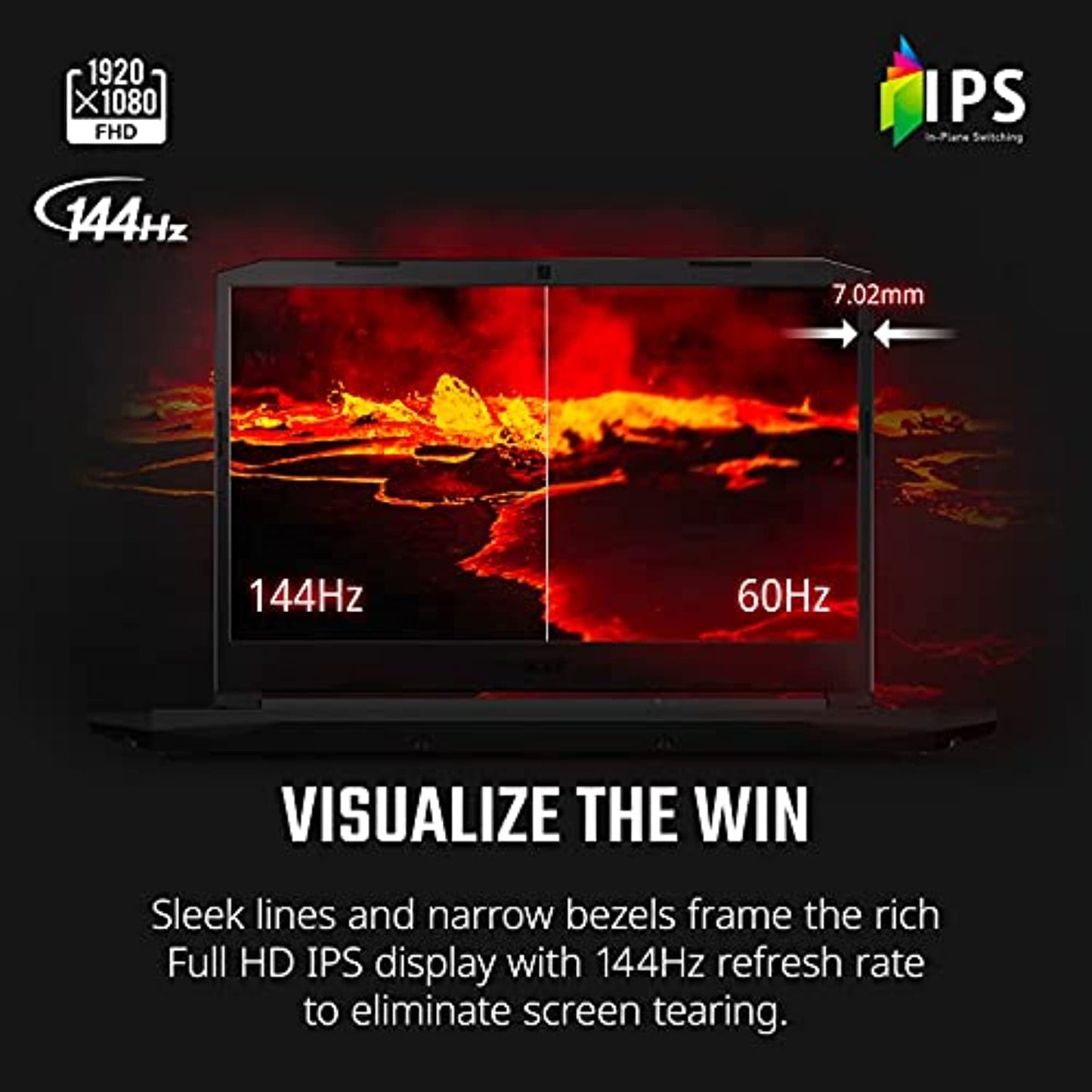 Acer Nitro 5 Gaming Laptop | Intel i5 | RTX 3050 | 15.6" 144Hz | 8GB RAM | 256GB SSD - A Horizon Dawn