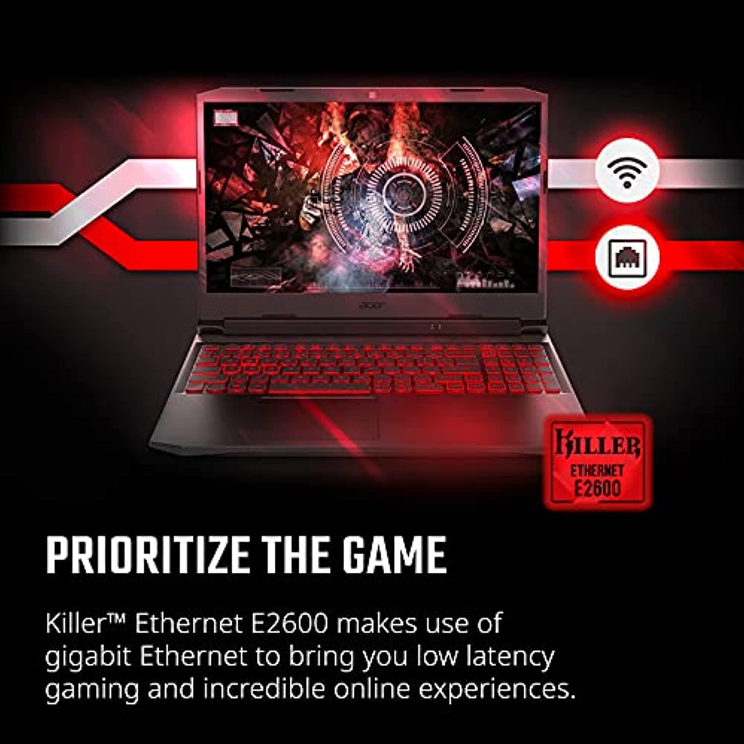Acer Nitro 5 Gaming Laptop | Intel i5 | RTX 3050 | 15.6" 144Hz | 8GB RAM | 256GB SSD - A Horizon Dawn