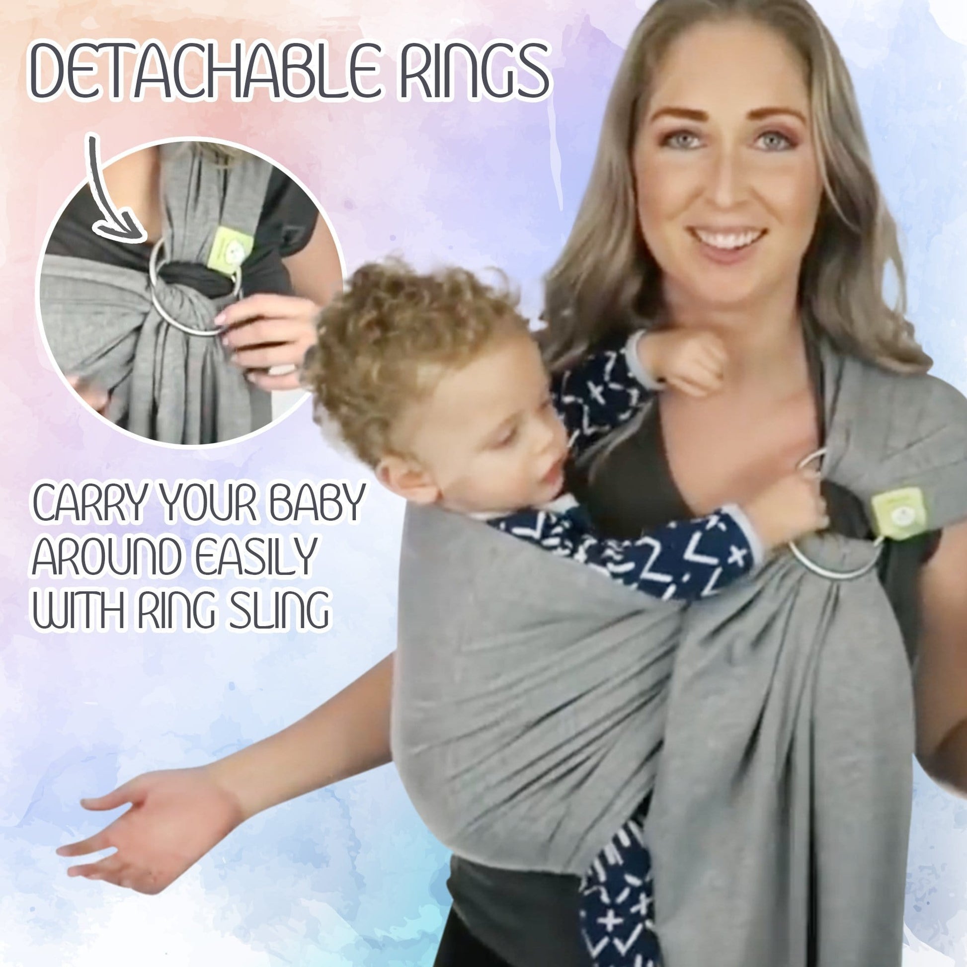 Baby Ring Sling Wrap Carriers - A Horizon Dawn