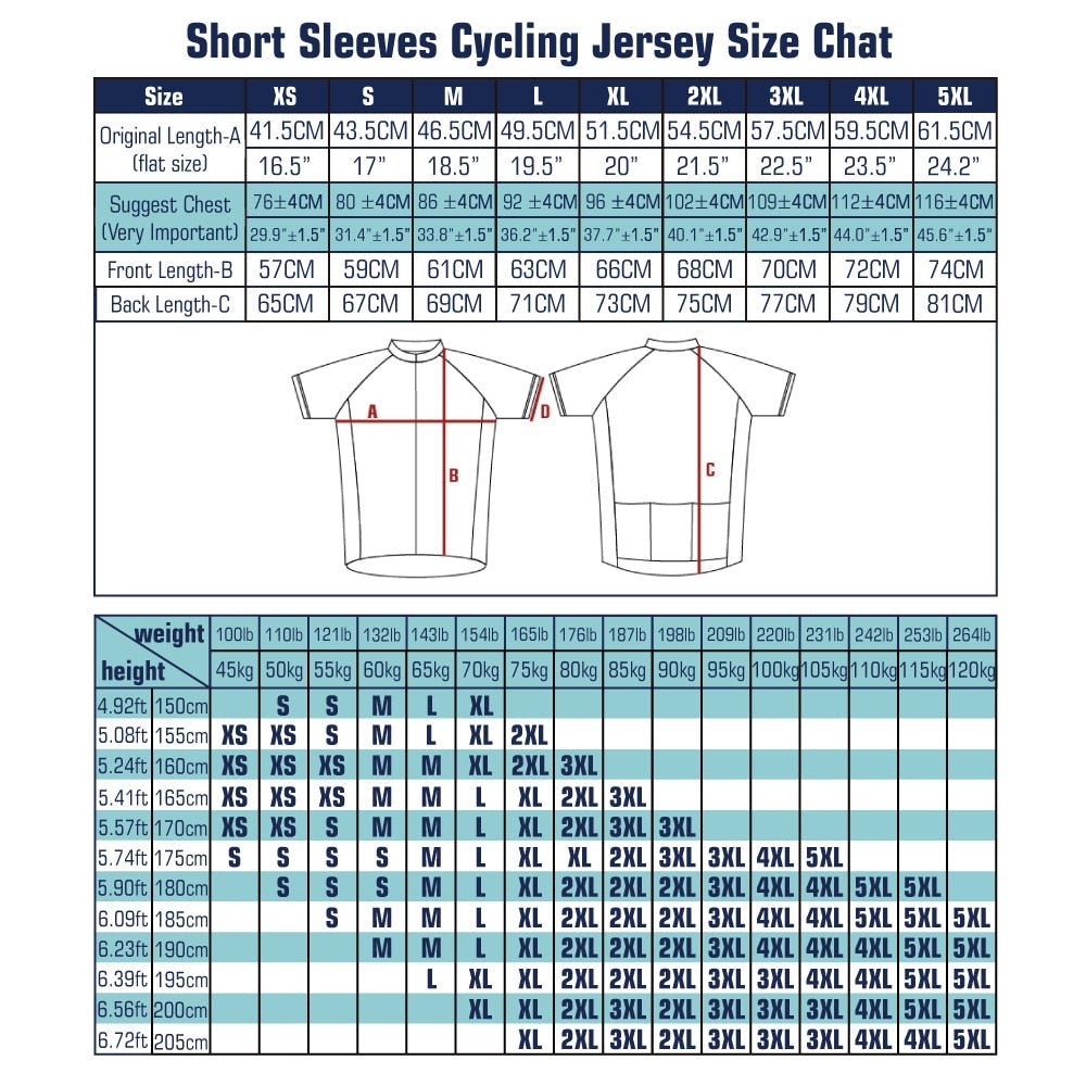 KEMALOCE Breathable Unisex White Cartoon Cat Cycling Jersey Spring Anti-Pilling Eco-Friendly Bike Clothing Top Road Team Bicycle - A Horizon Dawn