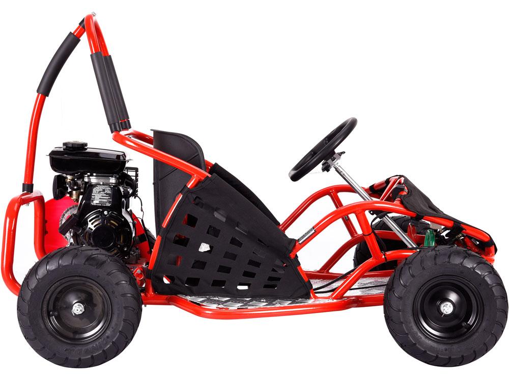 Kids Go Kart Color Red-Black| Age 13 and Up - A Horizon Dawn