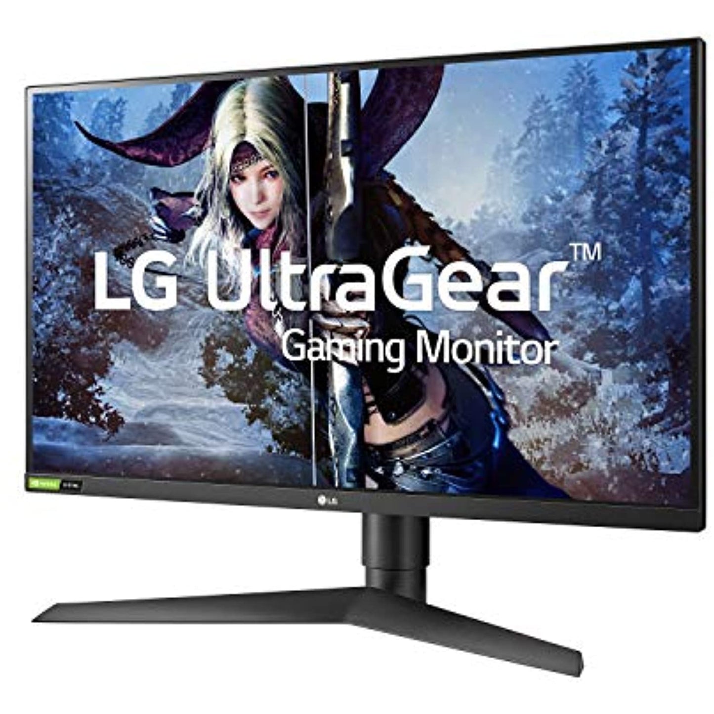 LG 27GL83A-B 27 Inch Ultra Gear Compatible Gaming Monitor Color Black - A Horizon Dawn