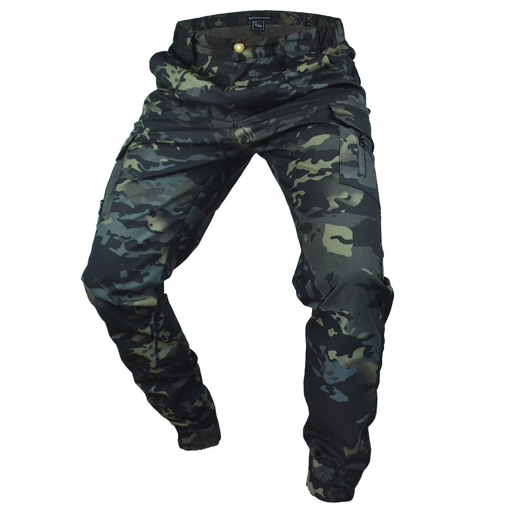 Mege Tactical Camouflage Joggers Outdoor Ripstop Cargo Pants Working Clothing Hiking Hunting Combat Trousers Men's Streetwear - A Horizon Dawn