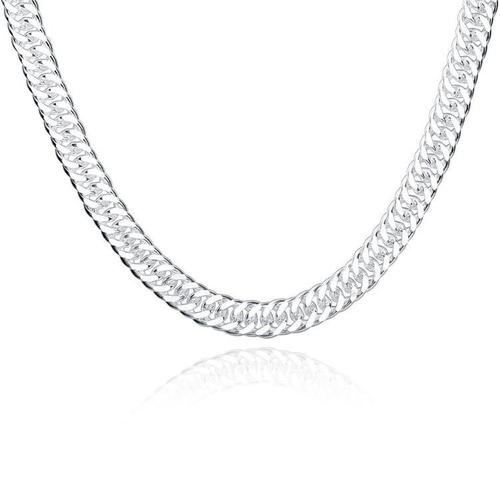 Men's Stainless Steel Diamond Cut Cuban Necklace - A Horizon Dawn