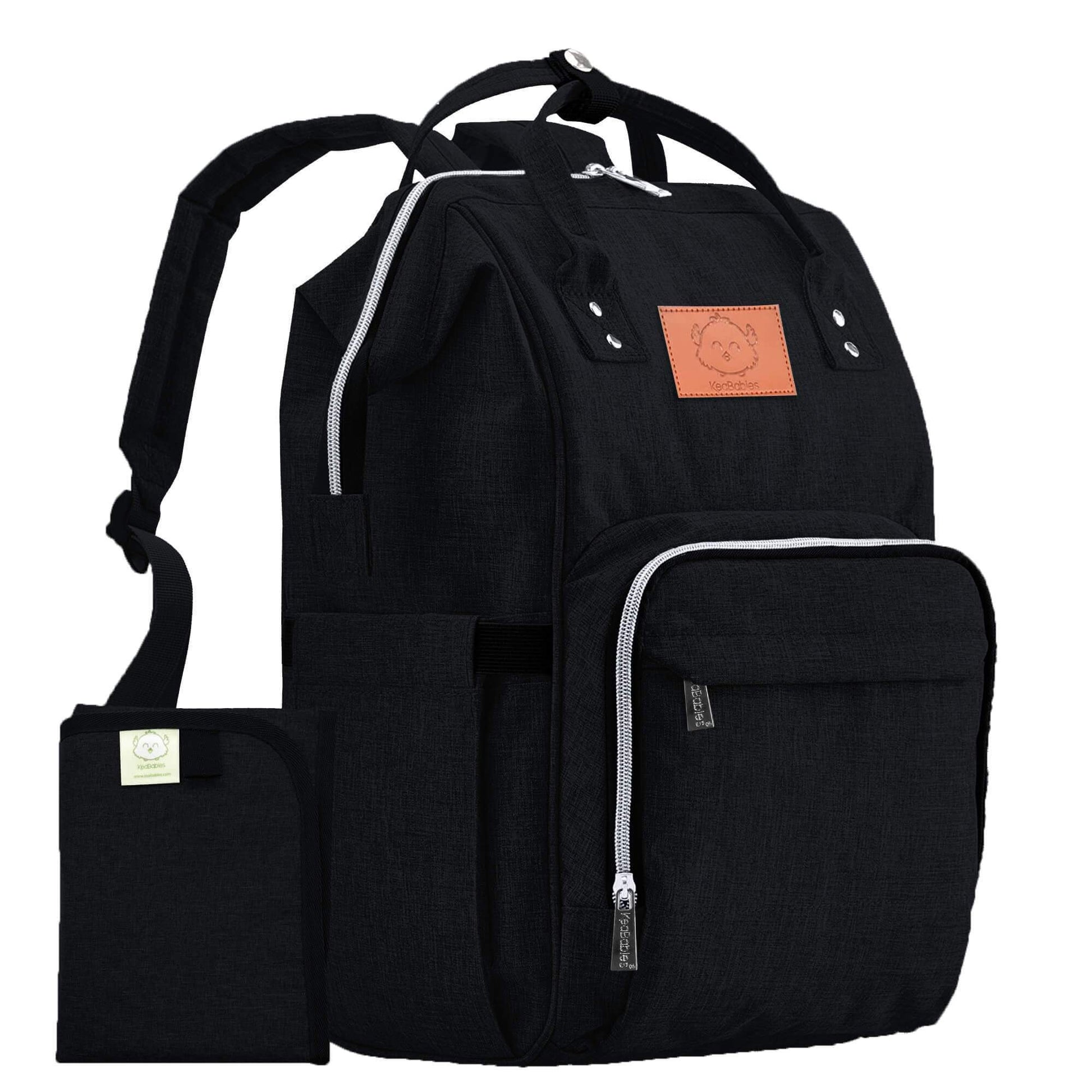 Original Diaper Backpack (Trendy Black) - A Horizon Dawn