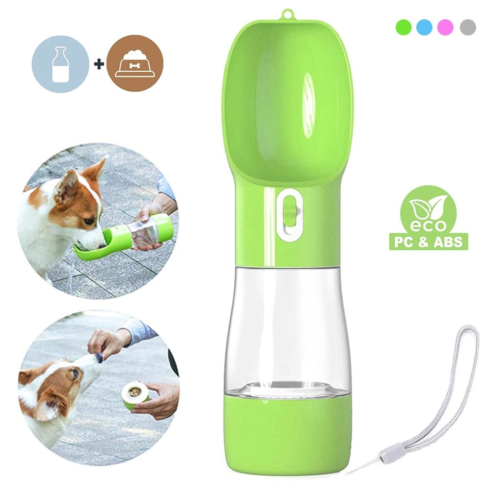 Portable Pet Dog Water Bottle For Small Large Dogs Travel Puppy Cat Drinking Bowl Outdoor food Dispenser Feeder Pet Product - A Horizon Dawn
