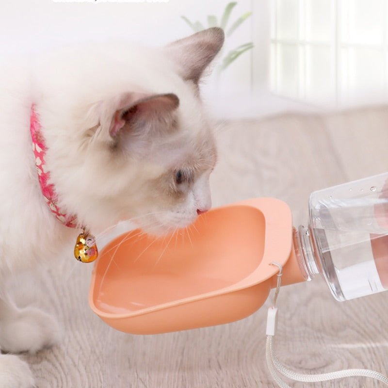 Portable Pet Dog Water Bottle Outdoor Dog Drinking Dish With Mineral Puppy Leakproof Water Dispenser Feeder for Dogs Pet Product - A Horizon Dawn