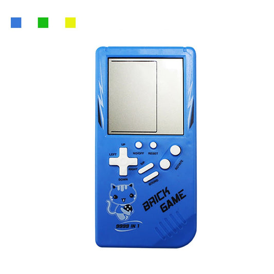 Retro Childhood Tetris Handheld Game Player - A Horizon Dawn