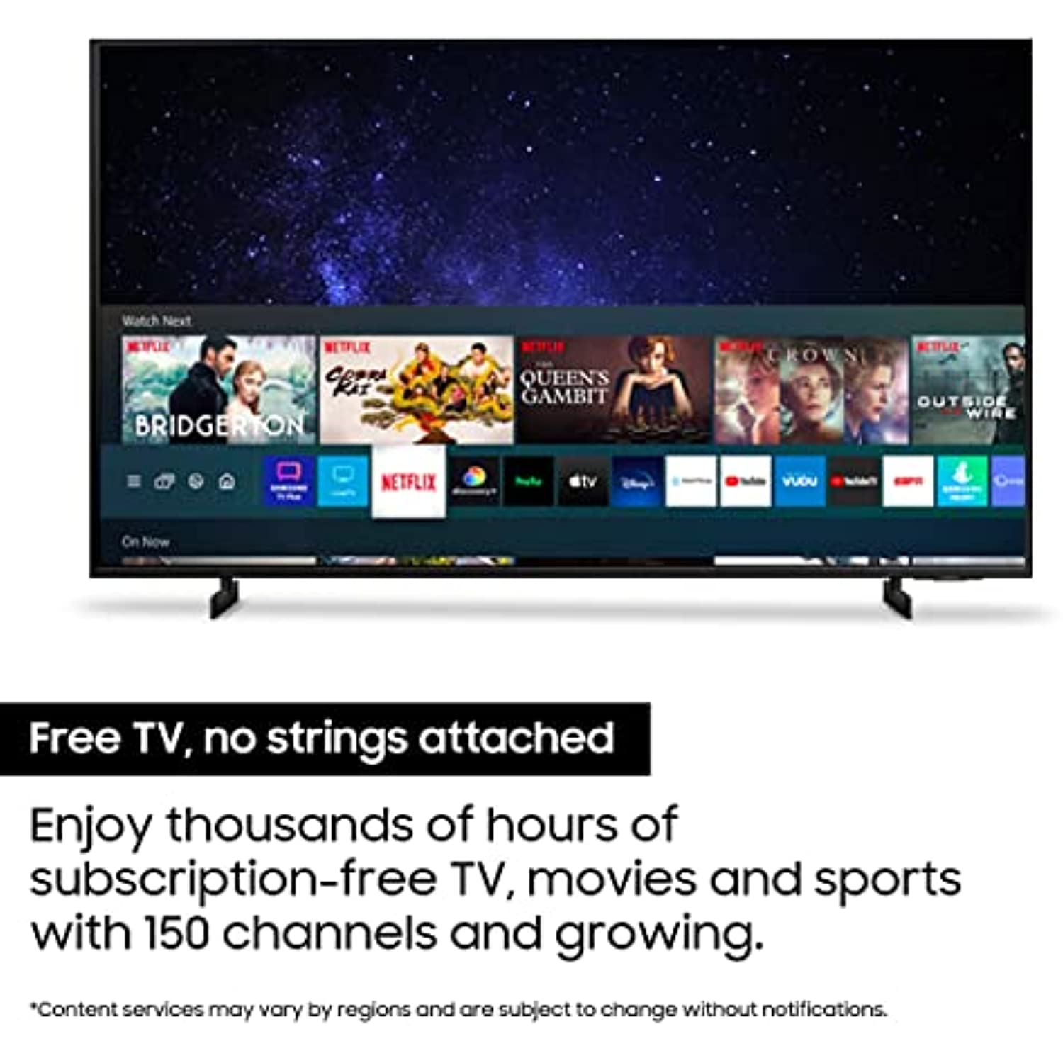 SAMSUNG 50 - Inch Class Crystal UHD AU8000 Series - 4K UHD HDR Smart TV with Alexa Built - in (UN50AU8000FXZA, 2021 Model) - A Horizon Dawn