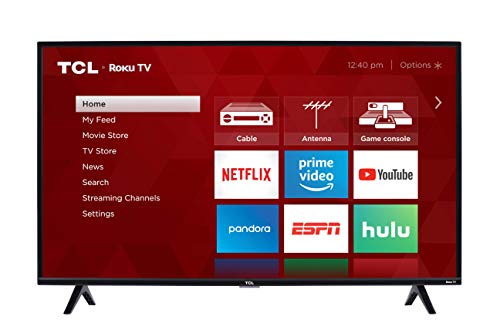 TCL-Roku Smart LED TV-40 inch-1080P- 40S325- 2019- Color Black - A Horizon Dawn
