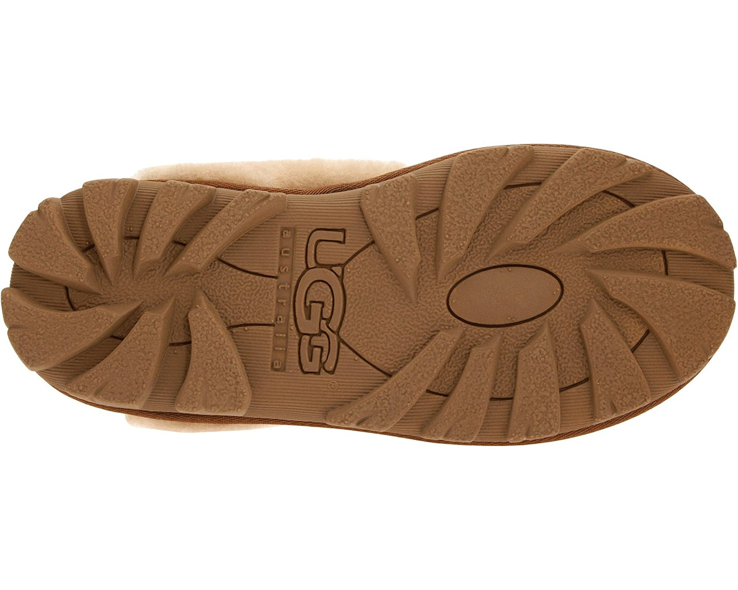 UGG - Coquette Round Toe Slippers - Chestnut - 8 M - US/8 - A Horizon Dawn